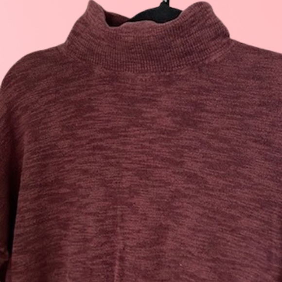 Sonoma Burgundy Turtleneck Sweater - Size Small - Picture 3 of 6